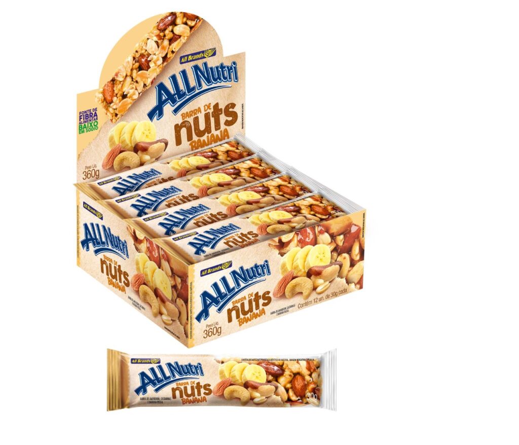 AllNutri Banana Nuts Bars
